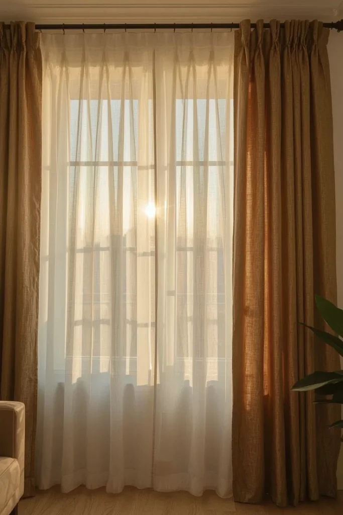 stylish sheer curtains