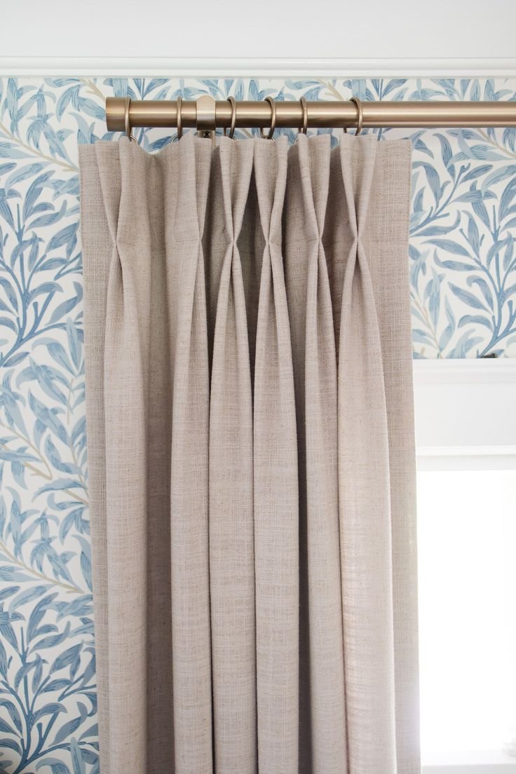 singapore pleat curtain