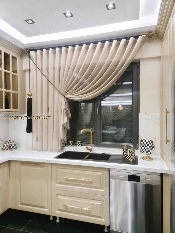 sheer kitchen curtains Johor Bahru