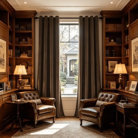 office curtain design