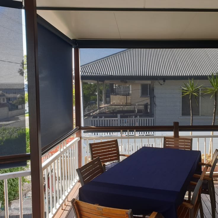Motorized Outdoor Blinds