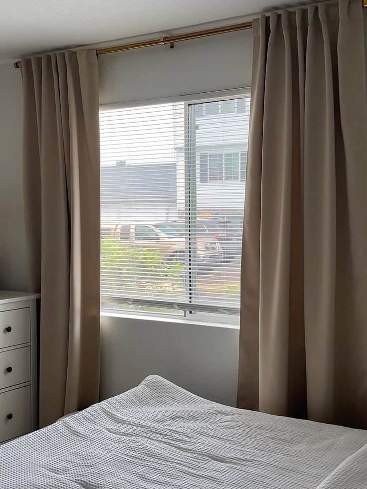 Beige Curtains in Johor Bahru for Homes and Offices