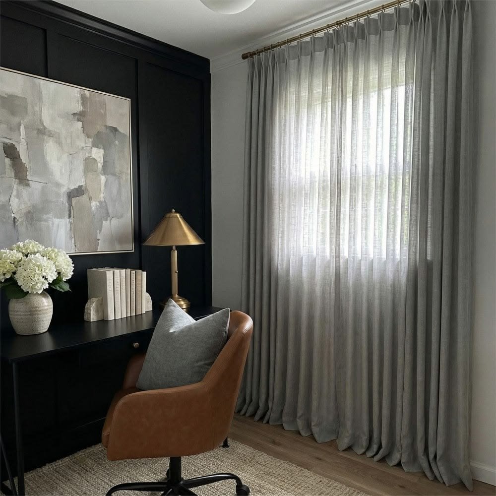office curtain installation