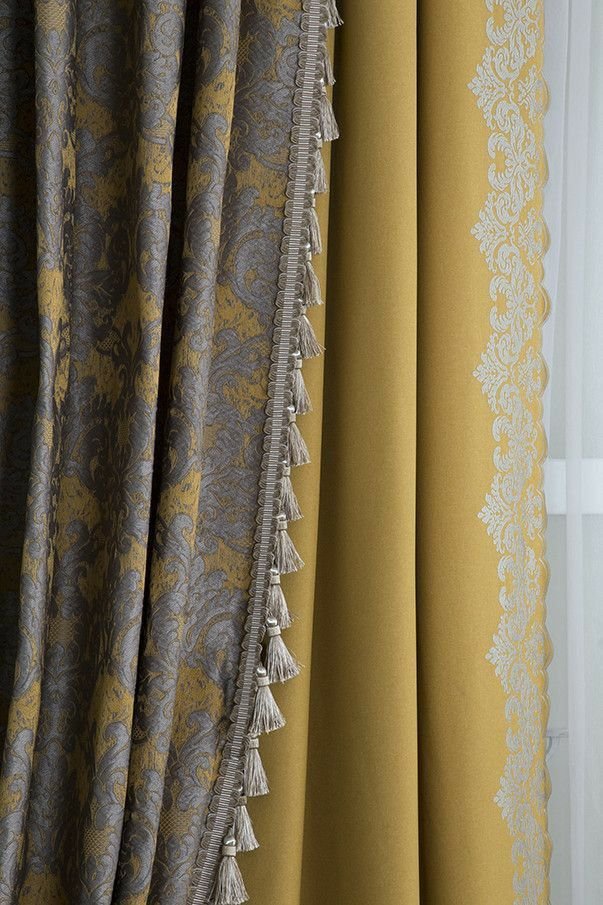 Beige Curtains Measurement and Installation Johor Bahru