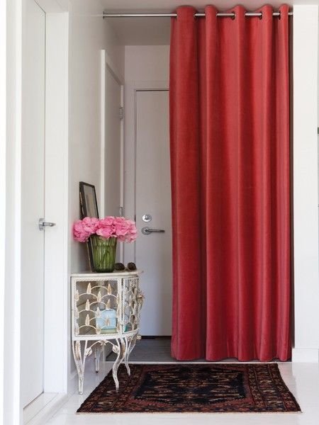 modern door curtains