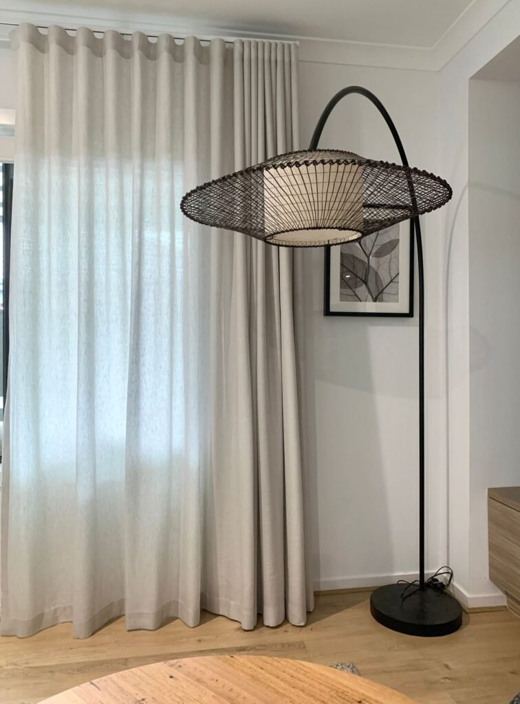 smooth gliding curtain rail