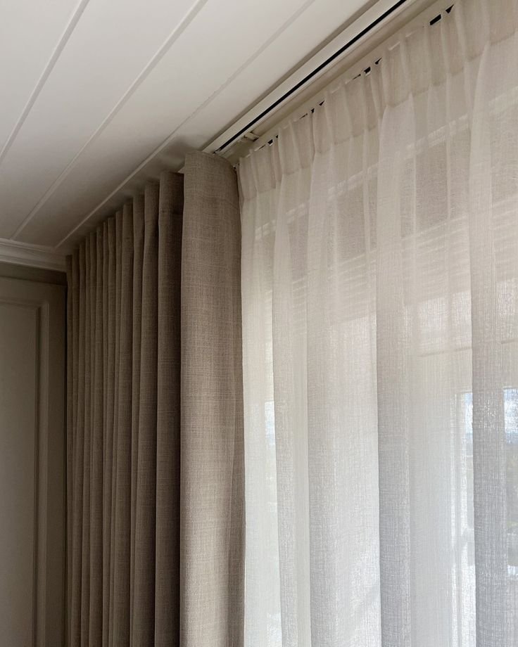 double curtain rail installation Johor Bahru