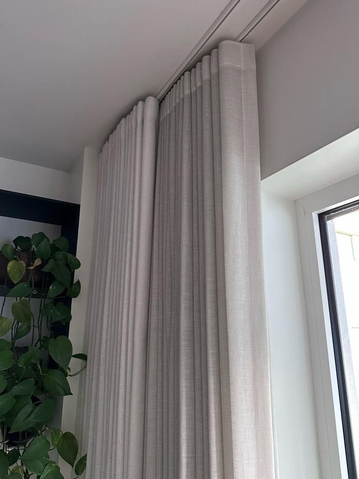 custom double curtain rail in Johor Bahru