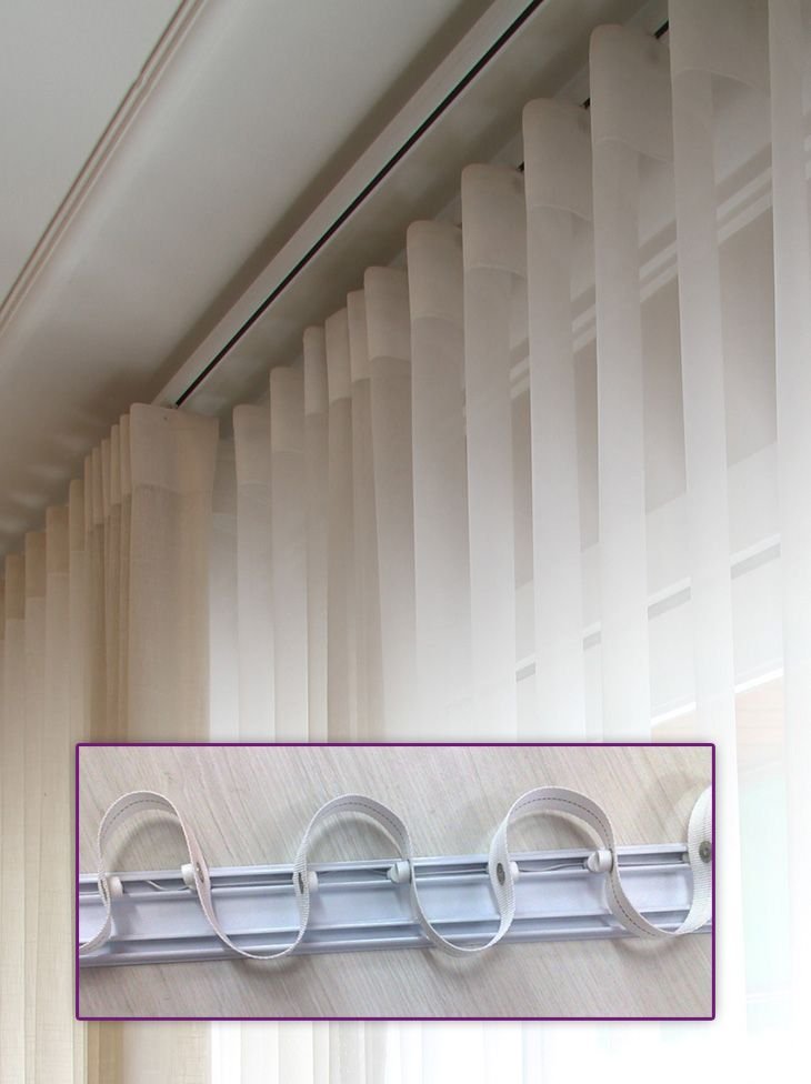 double curtain track