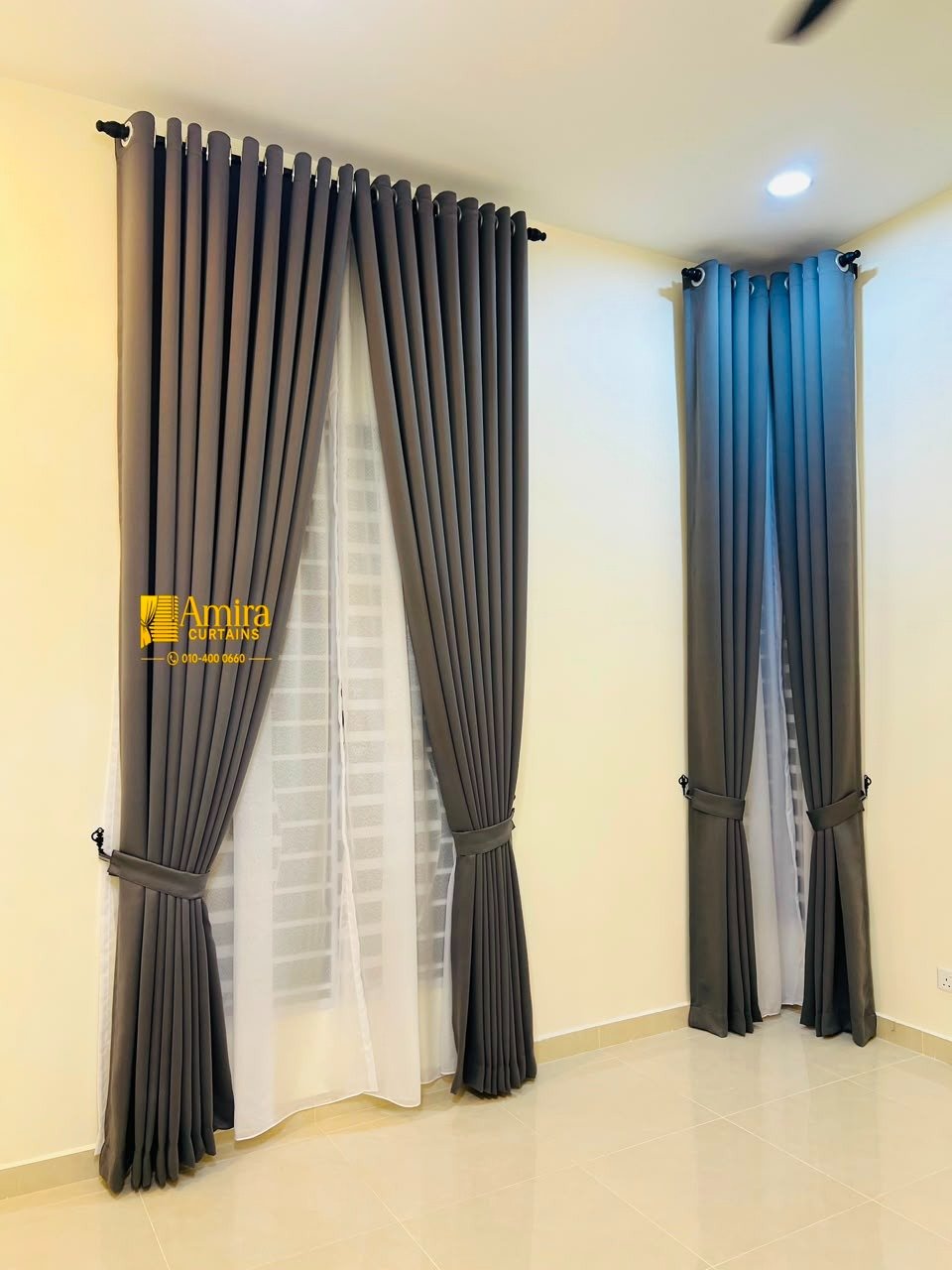 Curtain styles for modern interiors