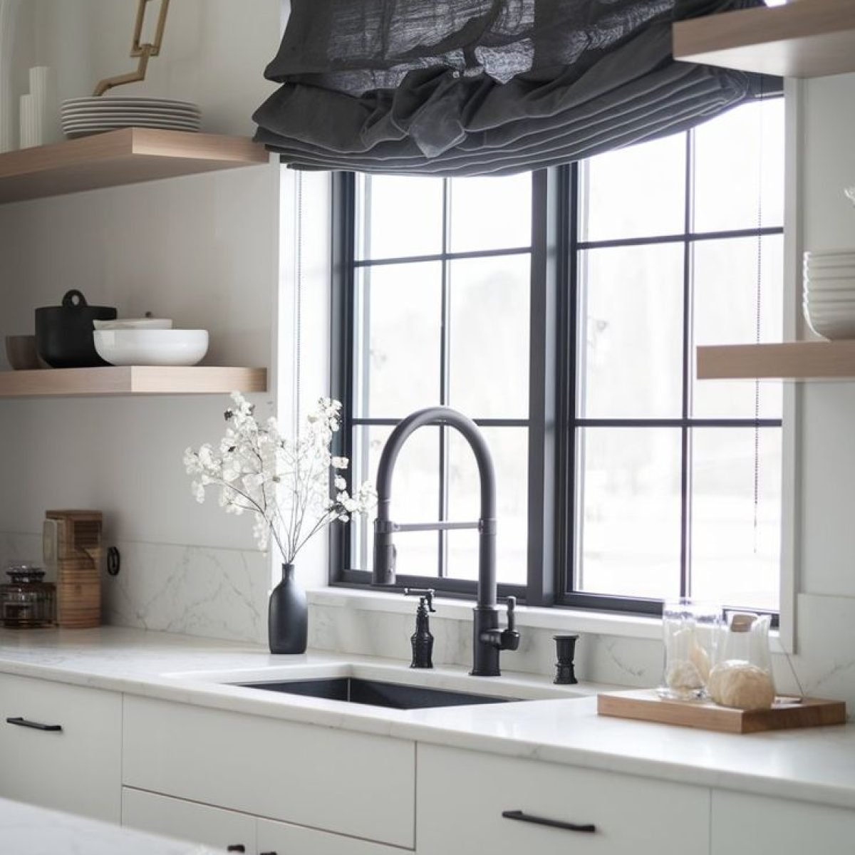 Kitchen Curtain Fabrics That Resist Heat, Steam & Oil Stains